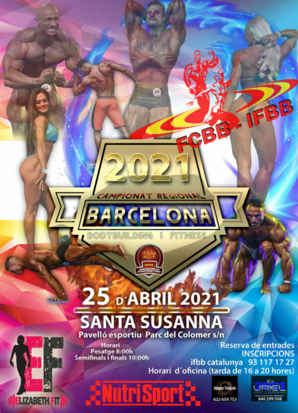 Lee más sobre el artículo ORDEN SALIDA CATEGORIAS CPTO. BARCELONA IFBB-CATALUNYA 2021