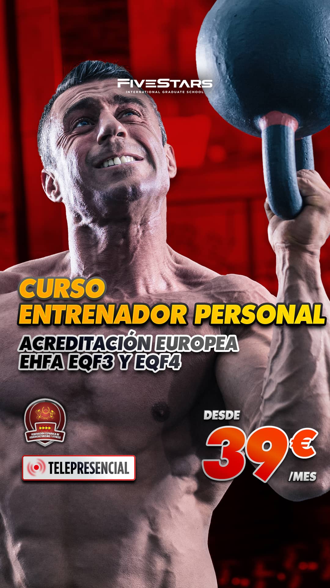Lee más sobre el artículo CURSO ENTRENADOR PERSONAL